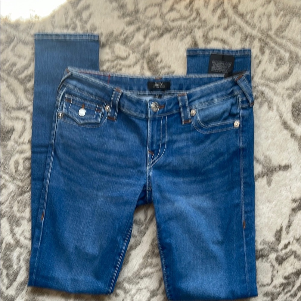 True Religion Stella Low Rise Women's Blue Jeans NWT - Picture 4 of 6